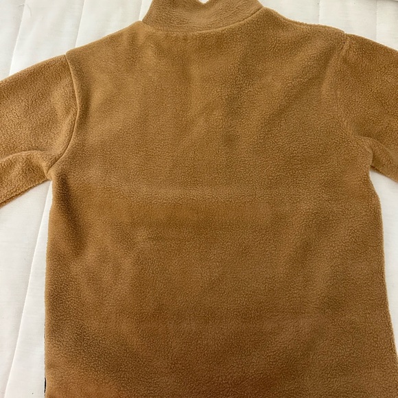 J. Crew Factory Quilted Sherpa Half Zip - Picture 3 of 16